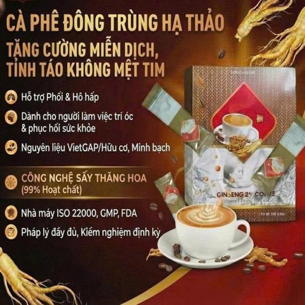 CAFE ĐÔNG TRÙNG HẠ THẢO - KDHP