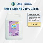 Nước giặt zesty clean hương ngàn hoa can 10L- Bách hoá số Hasu