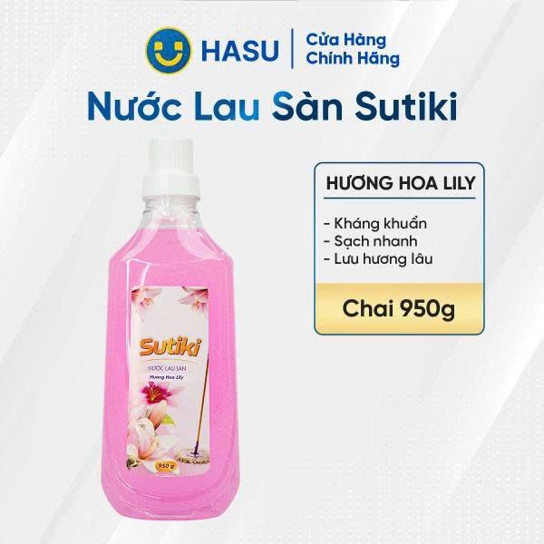 Nước lau sàn Sutiki hương lyly 950g- Bách hoá số Hasu