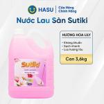Nước lau sàn Sutiki hương lyly 3.6Kg- Bách hoá số Hasu