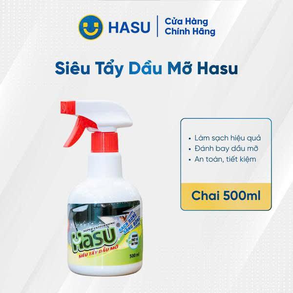 HS tẩy dầu mỡ Hasu 50ml/12-Chai- Bách hoá số Hasu