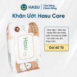 Khăn ướt hasucare 60 tờ- Bách hoá số Hasu