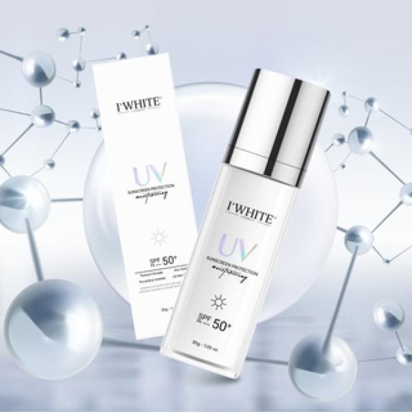 Kem chống nắng vật lý I'WHITE - UV PROTECTION SUN BLOCK MAKE UP SPF+ 50 PA++
