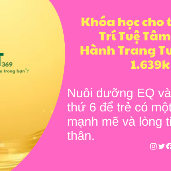 Khóa học khai mở kho báu trong trẻ
