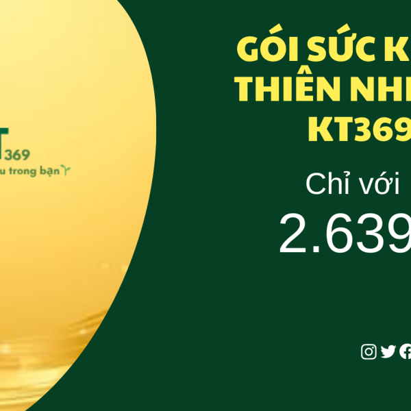 GÓI SỨC KHỎE THIÊN NHIÊN – KT369