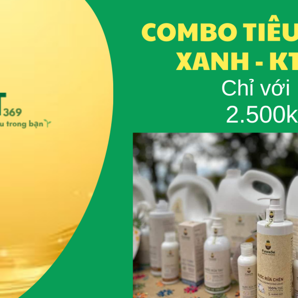 Combo tiêu dùng xanh KT369