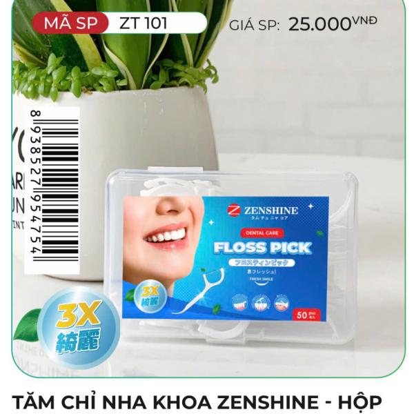 Tăm chỉ nha khoa zenshine-hộp 50 que