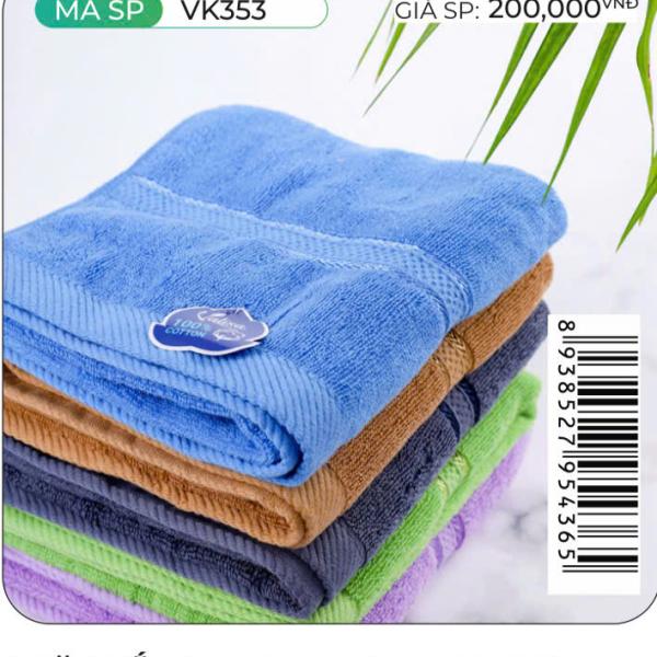 Khăn tắm valisa VK353- 70*140(100%coton)