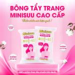 Bông tẩy trang 210 MIẾNG MINISUU