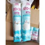 Bông tẩy trang 200 MIẾNG EVE'S LOVE.