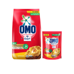 101OMO Bột Giặt Comfort Tinh Dầu Thơm Sang Trọng 2.6kg/4 gói