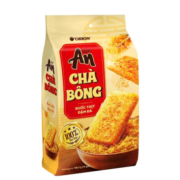 BÁNH GẠO NƯỚNG ORION AN CHÀ BÔNG ruốc thịt đậm đà 145,6g