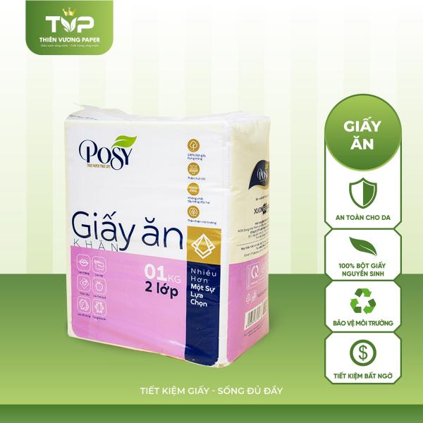 Giấy Khăn ăn Posy, KT230 x240 - 1Kg