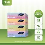 Giấy khăn lau mặt Posy Hộp Duplex 120 tờ - 3 lớp (40h/T)