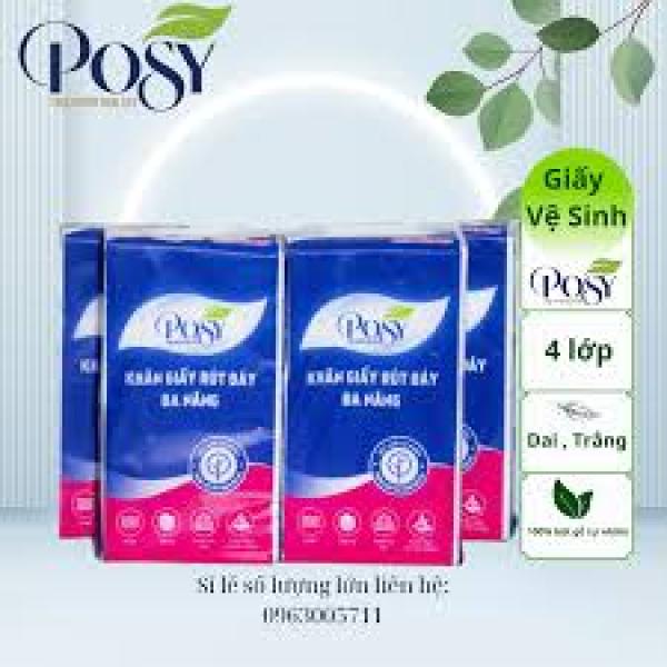 Giấy rút đáy Posy đa năng, Thùng carton (15t/T)