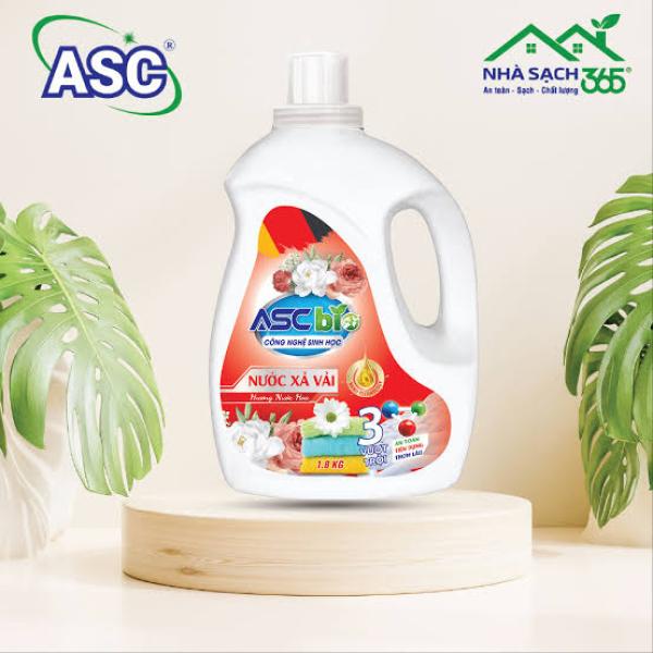 Nước xả vải đậm đặc ASC hương nước hoa 1,8kg