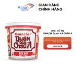 Mì Omachi quán xá Châu Á bò Đài Loan 12hộp x 95gr
