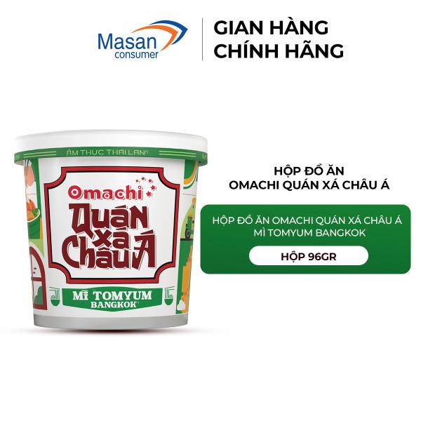 Mì Omachi quán xá Châu Á tomyum BangKok 12hộp x 96gr