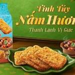 Bánh Gạo Nướng An vị Nấm Hương Om Nước Tương (140G/Túi)