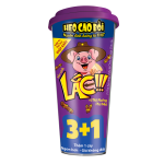 Xúc xích tiệt trùng Heo cao bồi lắc thịt nướng phô mai 48ly x (3 cây x 13gr + 1 gói lắc 3.4gr)