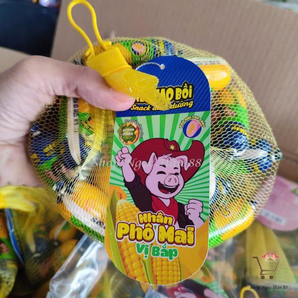 Xúc xích tiệt trùng Heo cao bồi nhân phô mai 12túi x 15cây x 32gr