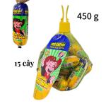 Xúc xích tiệt trùng Heo cao bồi nhân phô mai vị bắp 12túi x 15 cây x 32gr