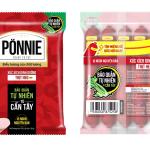 Xúc xích tiệt trùng Ponnie vị Heo 20gói x 5cây x 35gr