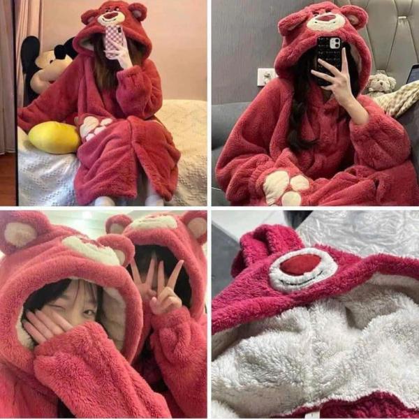 ❌❌ÁO CHOÀNG GẤU HỒNG