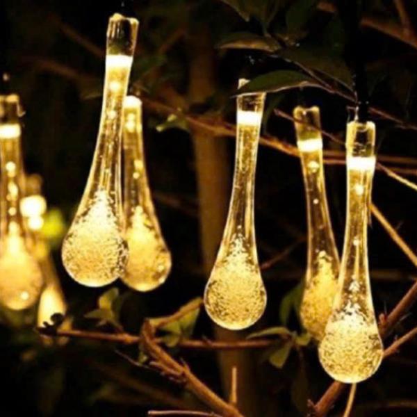 Dây Đèn Giọt Lệ Vàng