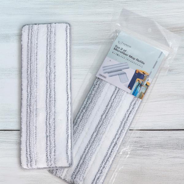 CÂY LAU NHÀ CHỮ NHẬT TÁCH NƯỚC BẨN THÔNG MINH #Kaiyo COMBO SET 2 BÔNG LÂU