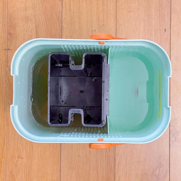 CÂY LAU NHÀ CHỮ NHẬT TÁCH NƯỚC BẨN THÔNG MINH #Kaiyo COMBO SET 2 BÔNG LÂU