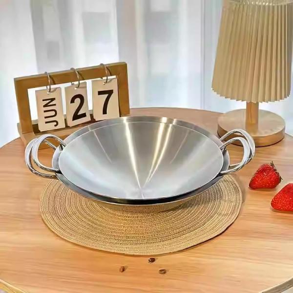 🔥 Đỉnh cao của đầu bếp – là trong bếp nhất định phải có em chảo sâu lòng 2 quai thần thánh này nha!