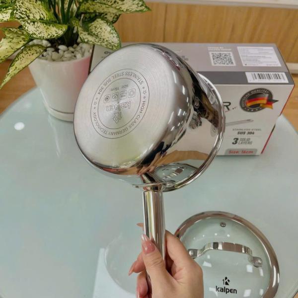 🇩🇪 QUÁNH INOX 3 LỚP LIỀN KHỐI KALPEN EMER EM16 - SIZE 16CM 🇩🇪