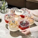 Khay mứt tết xoay 360 độ sang trọng cao cấp mẫu mới nhất 🥇