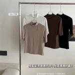 Áo giữ nhiệt cộc tay cổ 3 phân