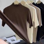 Áo giữ nhiệt cộc tay cổ 3 phân