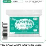 Tăm bông người lớn thân trúc valisa 200 que (túi zipper)