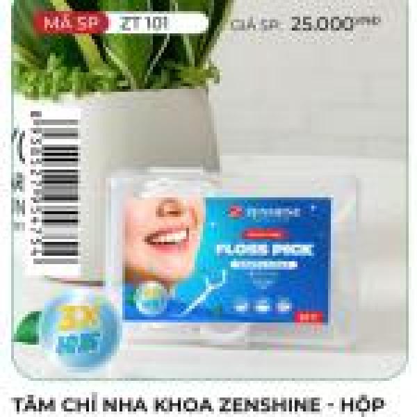 Tăm chỉ nha khoa zenshine-hộp 50 que