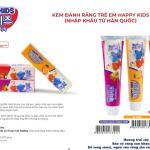 KEM ĐÁNH RĂNG TRẺ EM HAPPY KIDS VỊ CAM ( NHẬP KHẨU TỪ HÀN QUỐC )
