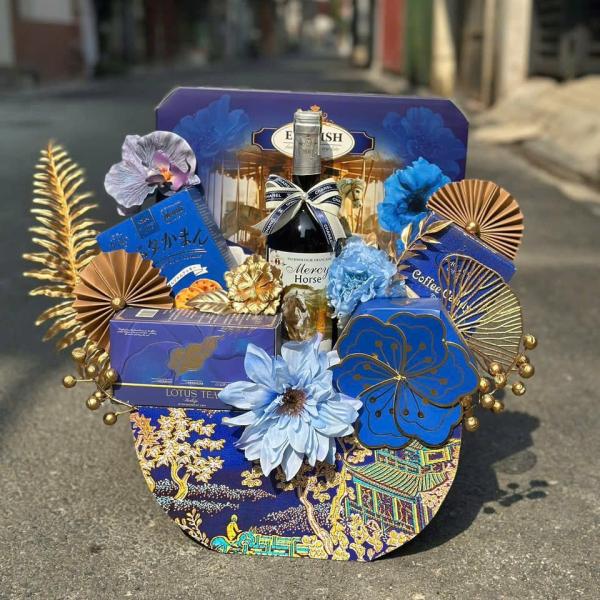 Giỏ quà Tết cao cấp 01