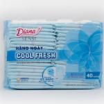Băng Vệ Sinh Diana Sensi Cool Fresh Siêu Mỏng Cánh 23cm Gói 40 Miếng