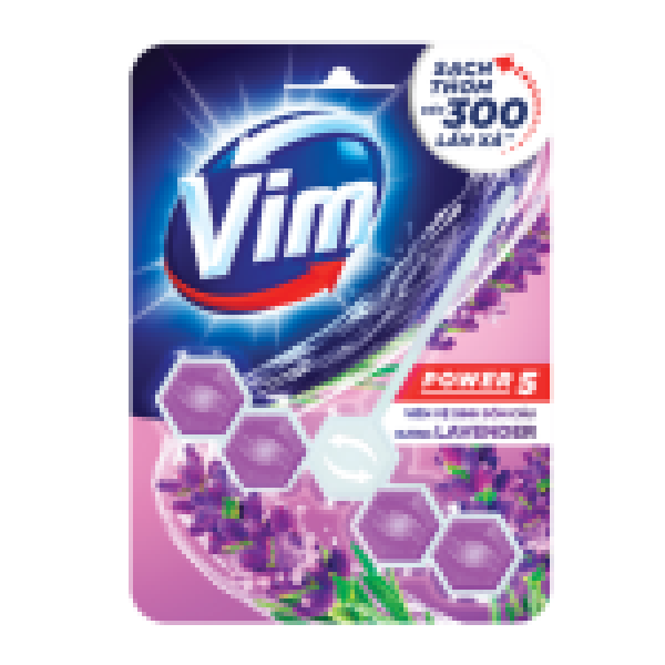 105VIM viên treo bồn cầu lavender 55g/9-Viên