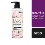 106LUX Sữa Tắm Botanicals Hương Hồng Pháp Nồng Nàn 570g/12 chai