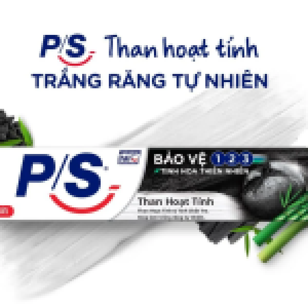 315P/S KĐR Than Hoạt Tính 230g + 1 BCĐR Giảm Ê Buốt/24 bộ