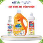 nước Combo can mua 1 tặng 2 (Gồm 3 sản phẩm: 1 cangiặt 3,6kg; 1 nước rửa chén 750ml; 1 xả vải khô 100ml)
