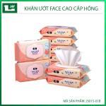 🌸 KHĂN ƯỚT FACE CAO CẤP HỒNG – TỰ NHIÊN KHÔNG MÙI 🌸