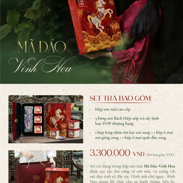 SÉT TRÀ - MÃ ĐÁO VINH HOA