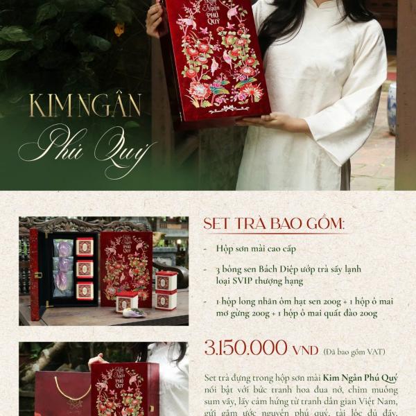 SET TRÀ - KIM NGÂN PHÚ QUÝ TO