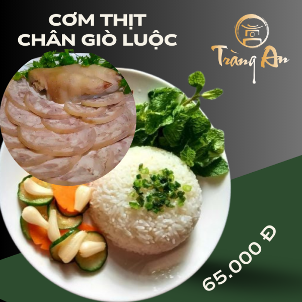Cơm Thịt Chân Giò Luộc