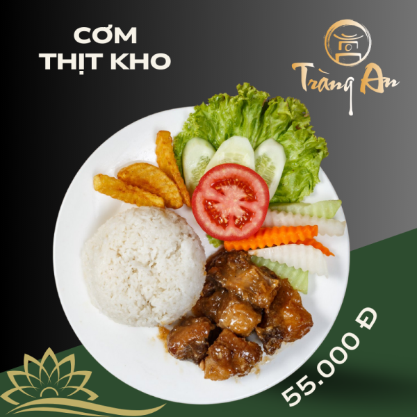 Cơm Thịt Kho Trứng – Đậm đà, thơm béo, gợi nhớ hương quê!